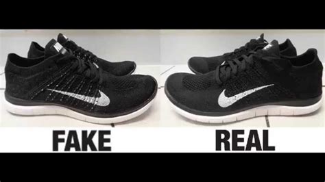 nike free run original vs fake|are nikes genuine.